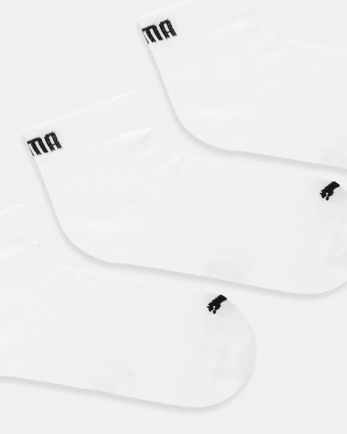 Puma pamuklu QUARTER PLAIN çorap 3’lü