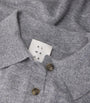 Grey Cashmere Minou Polo Sweater