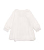 Tartine et Chocolat Ivory Velvet Glitter-Detail Dress (3 Months-4 Years)