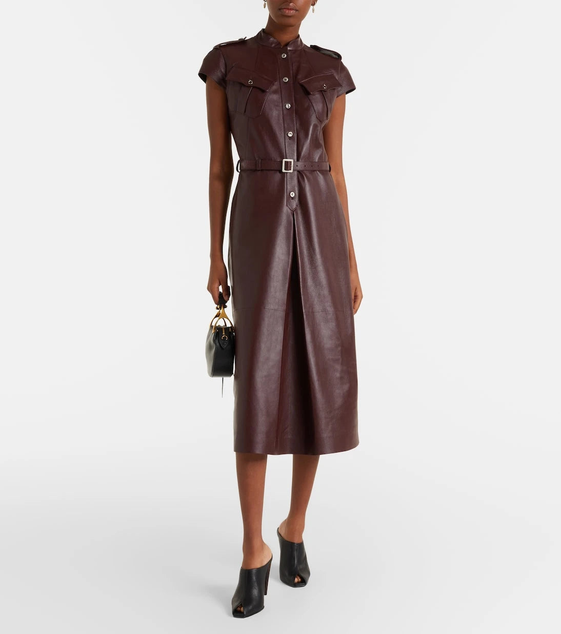 McQueen - Leather mules