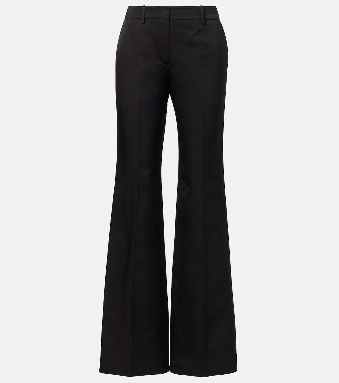 Magda Butrym - Cotton and silk flared pants