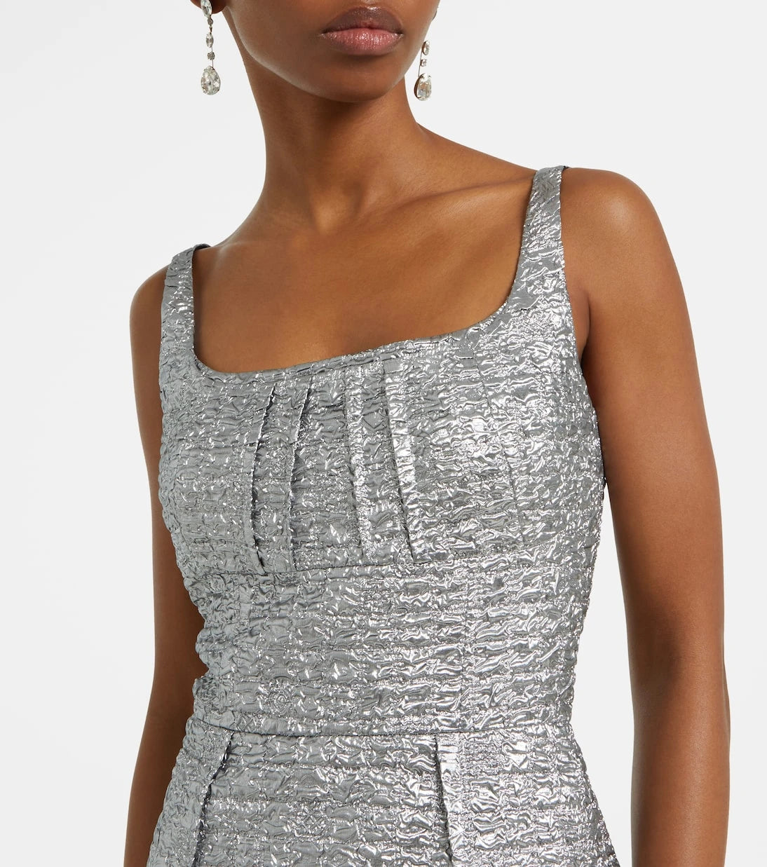 Emilia Wickstead - Sharon seersucker gown