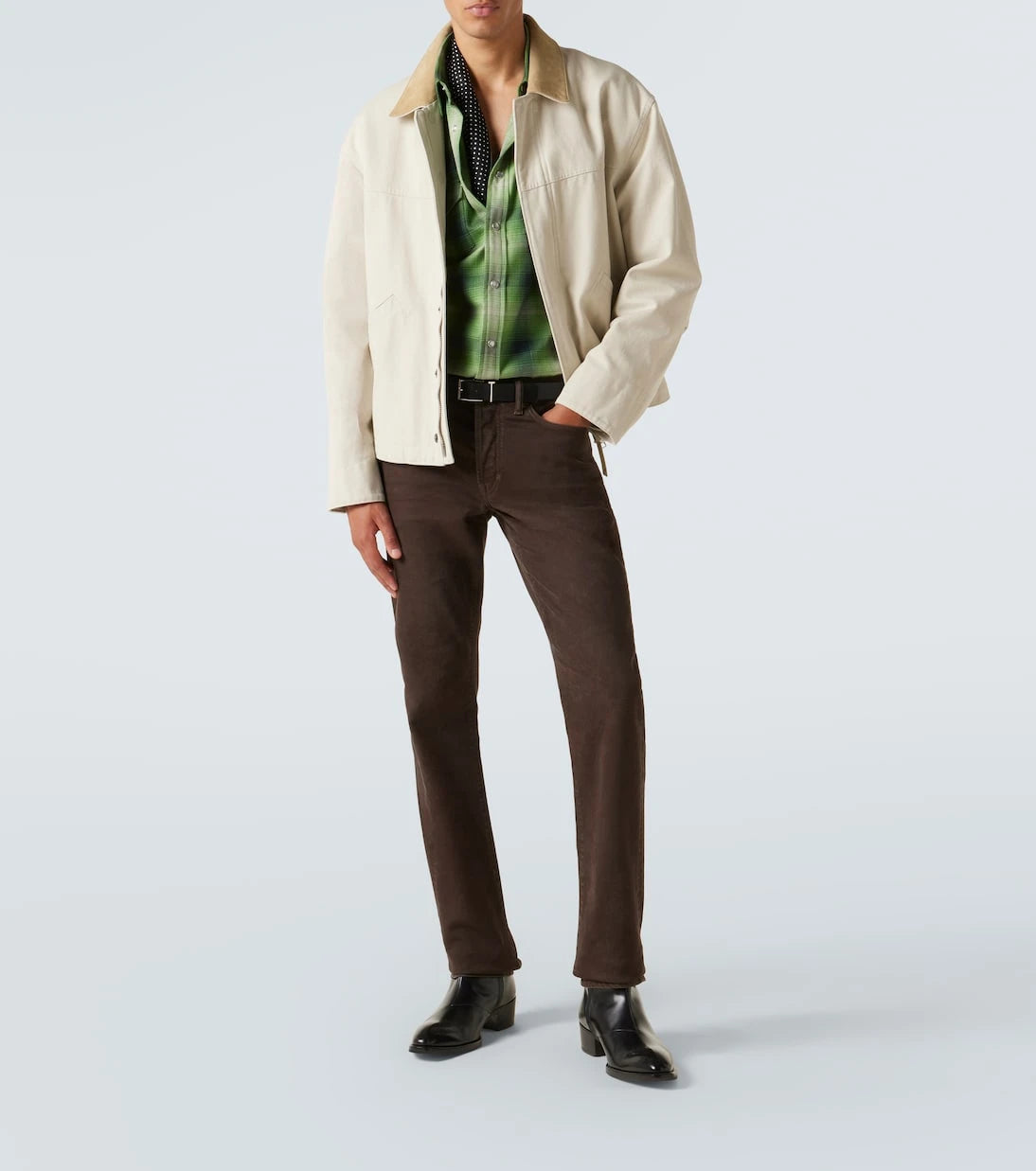 Tom Ford - Checked cotton shirt