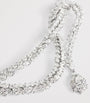 White Gold and Diamond Y-Couture Leaf Choker