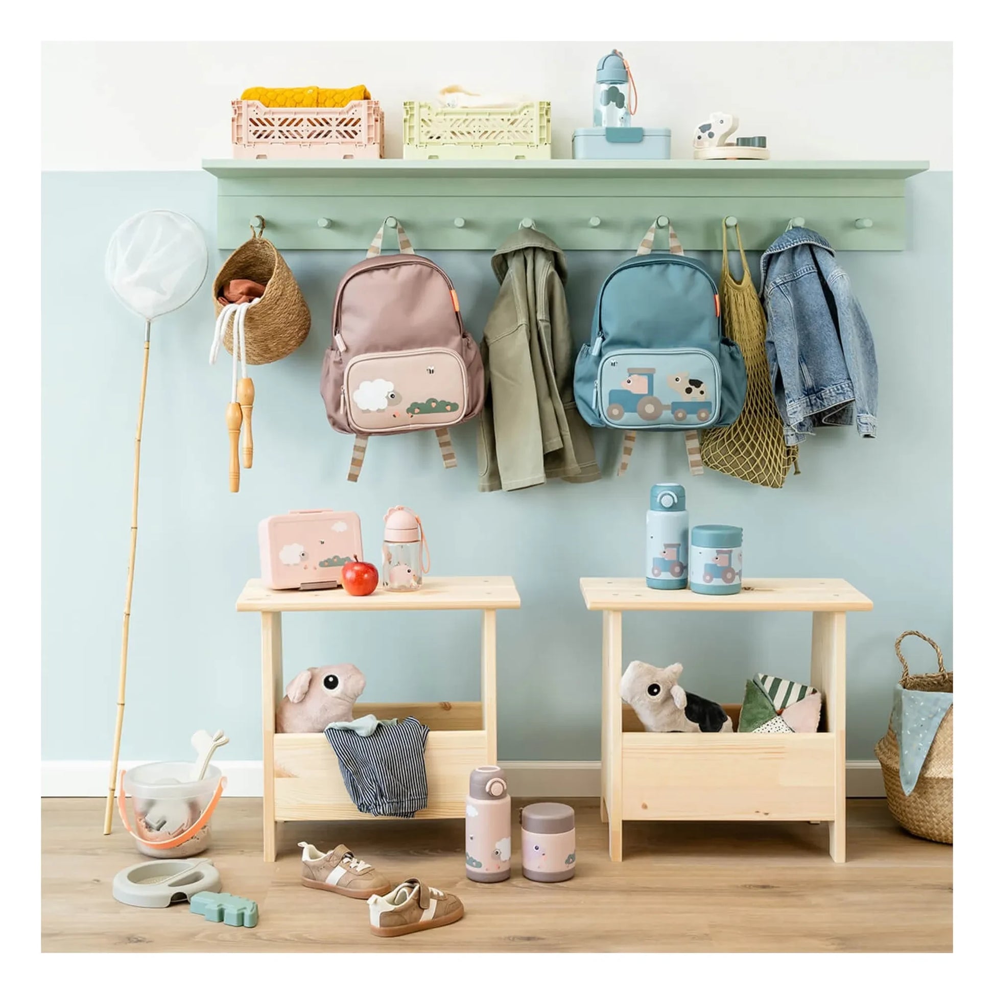 Done by deer - Tiny Farm backpack | Pink
