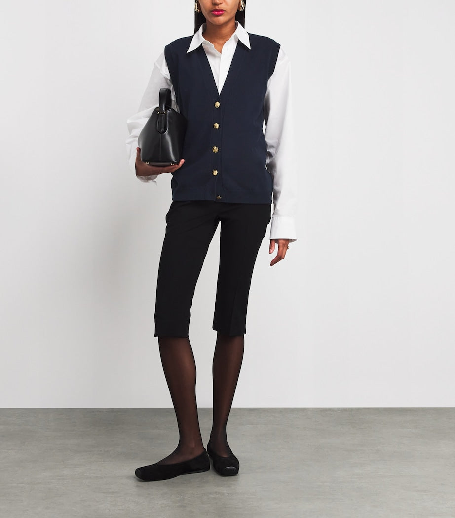 Wool-Cashmere Highland Gilet