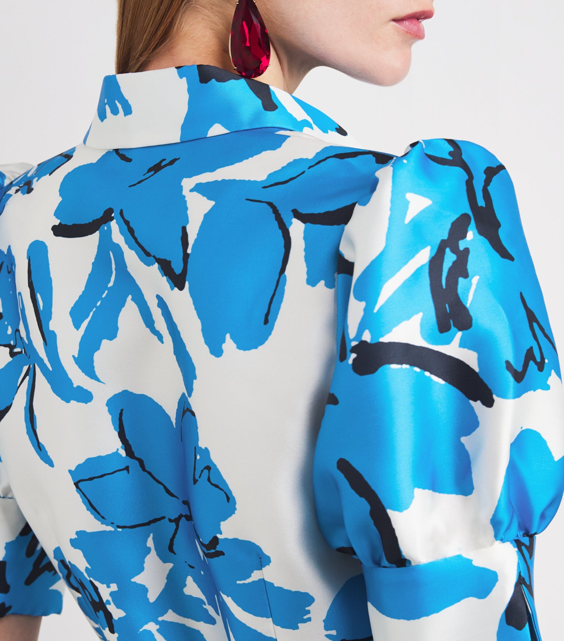 Rebecca Vallance Multi Sapphira Mini Shirt Dress