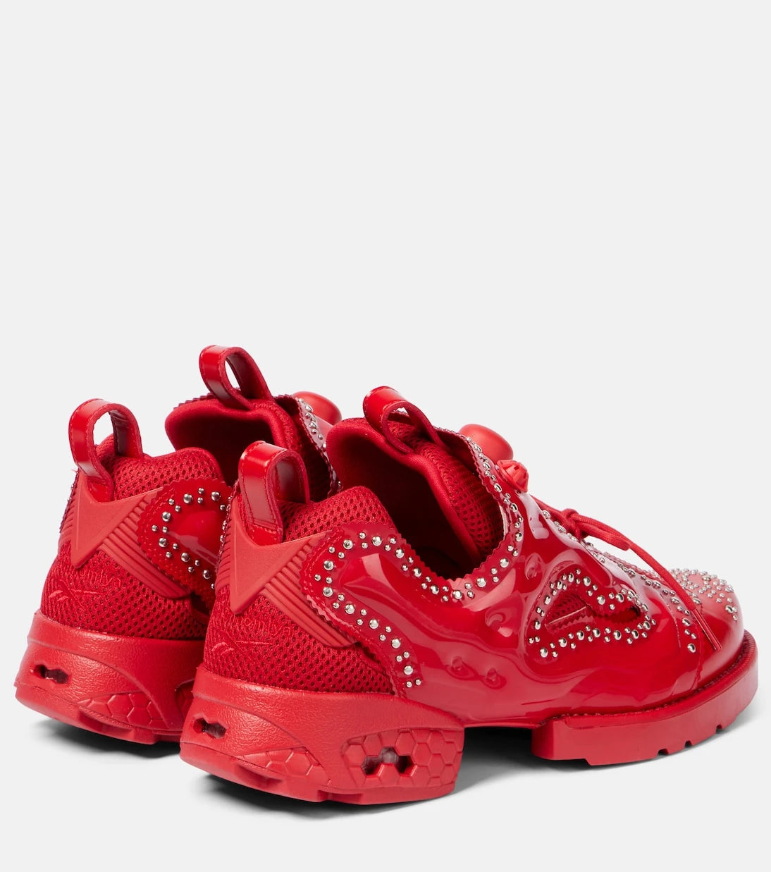 Noir Kei Ninomiya - x Reebok studded brogue sneakers