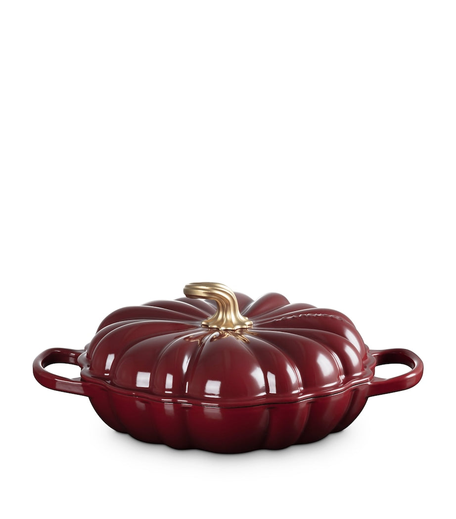 Le Creuset Cast Iron Pumpkin Shallow Casserole Dish (28cm)