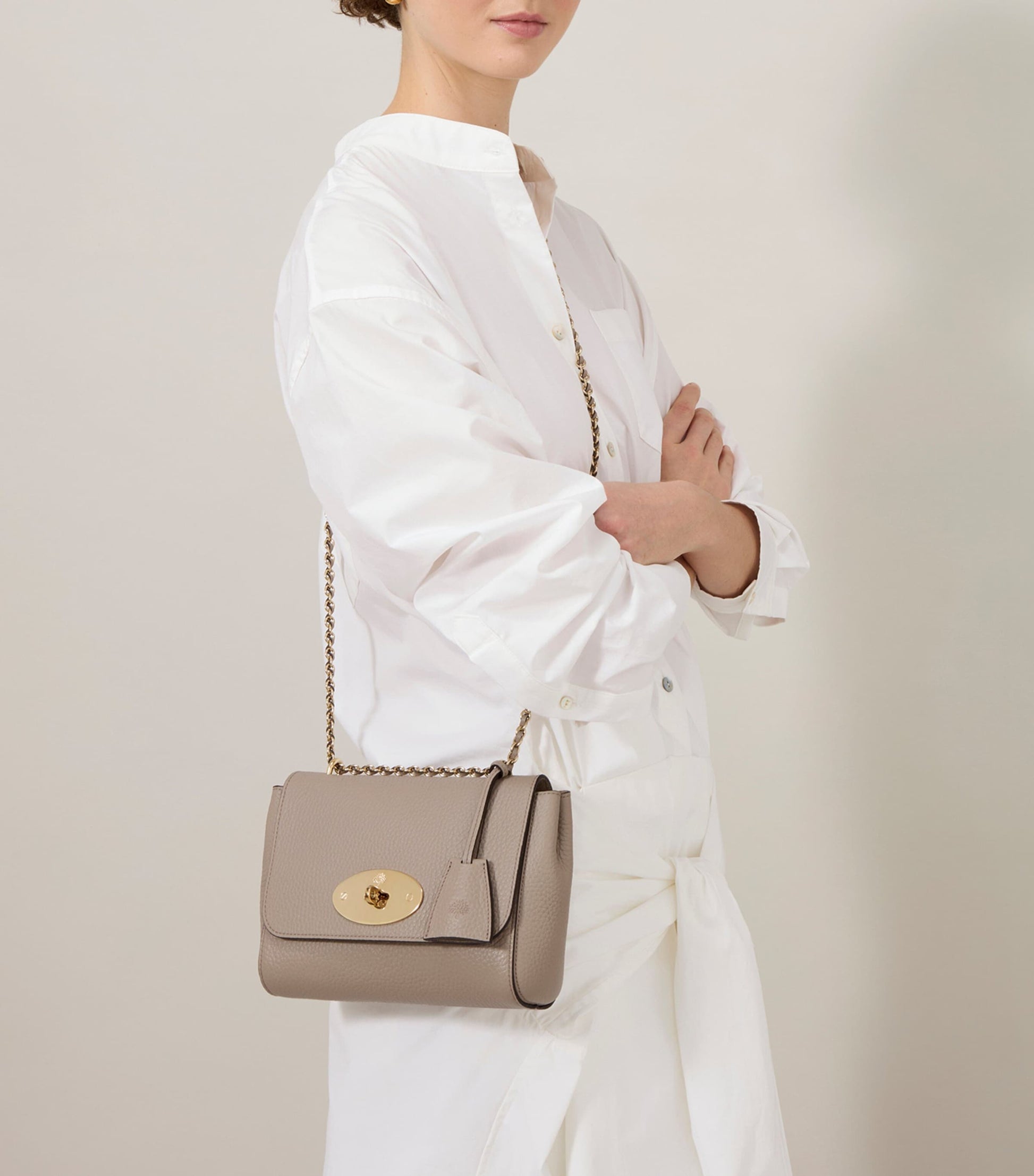 Mulberry Leather Lily Shoulder Bag