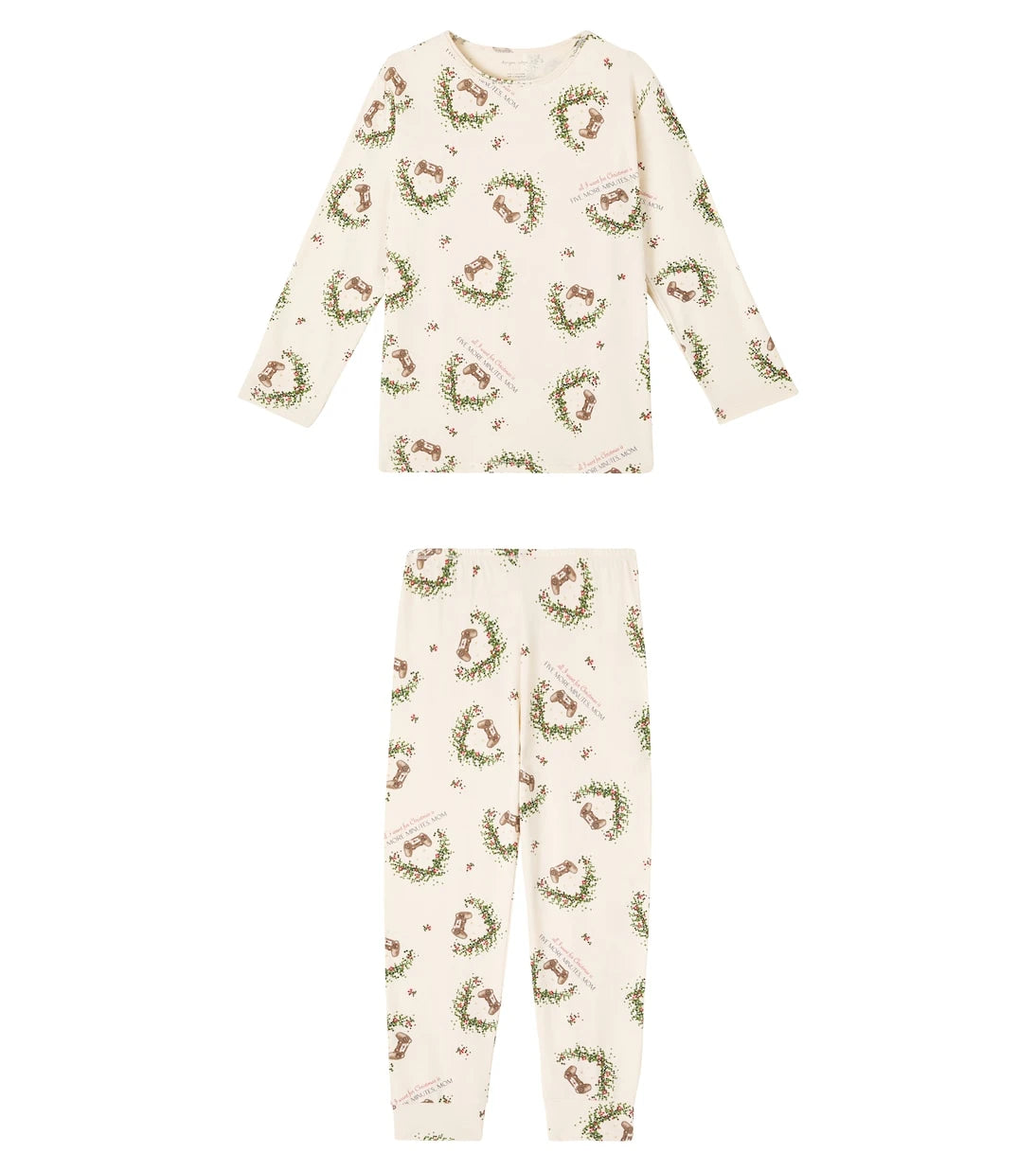 Konges Sløjd - Printed cotton-blend jersey pajamas