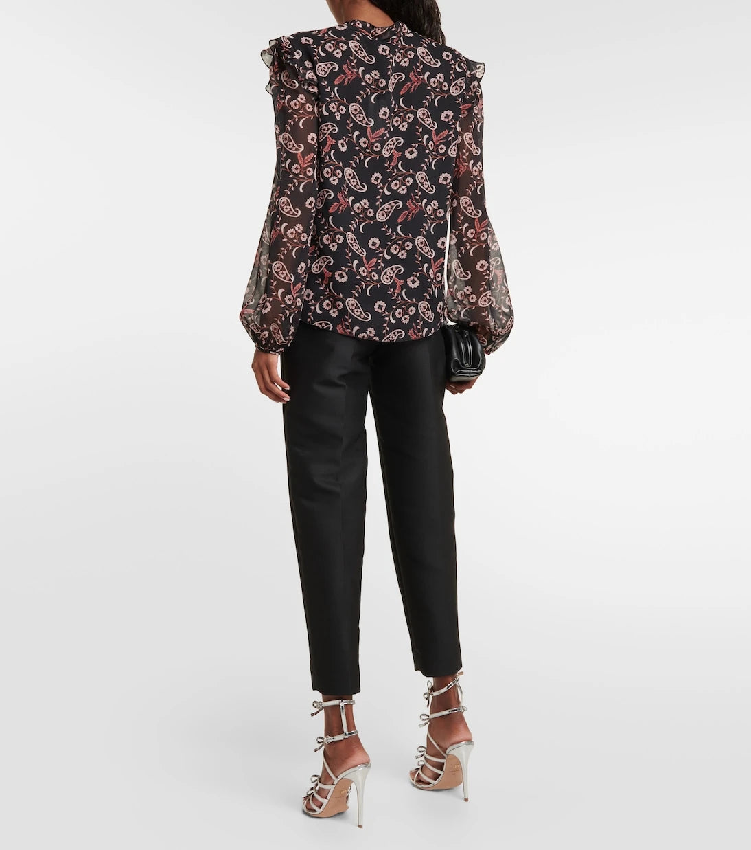 Giambattista Valli - Printed silk blouse