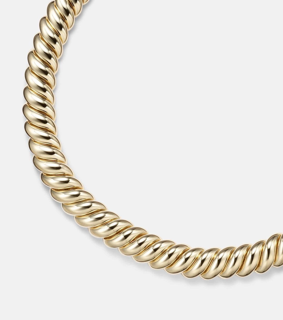 David Yurman - Sculpted Cable 18kt gold necklace
