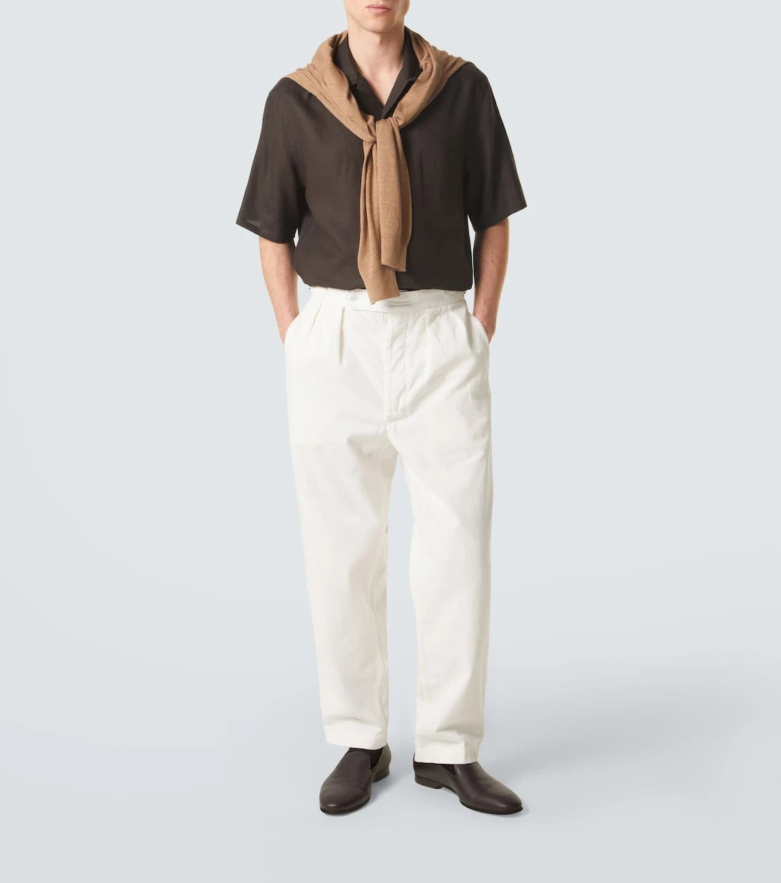 Zegna - Linen bowling shirt