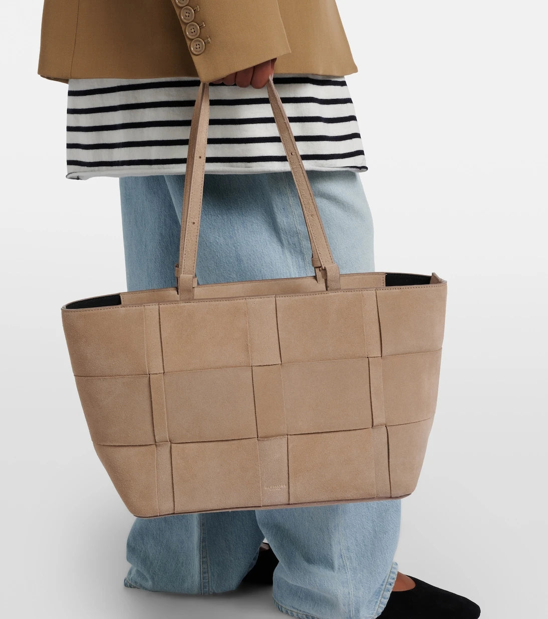 DeMellier - Florence Süet Büyük Tote Çanta