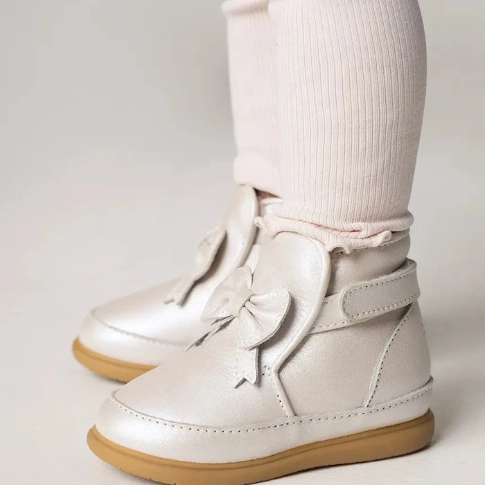 Бебешки кожени обувки Donsje Cemilla Shoes