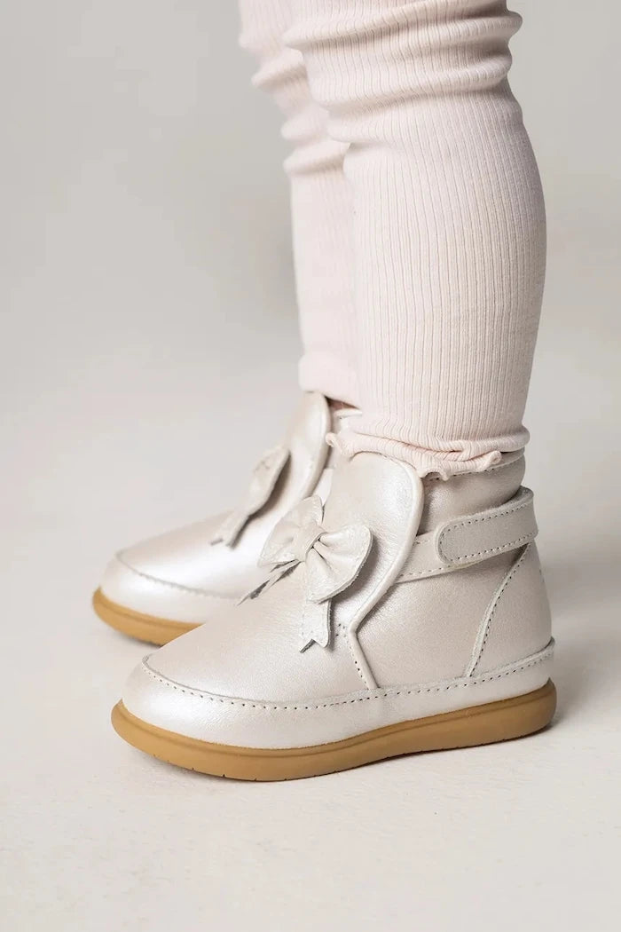Бебешки кожени обувки Donsje Cemilla Shoes