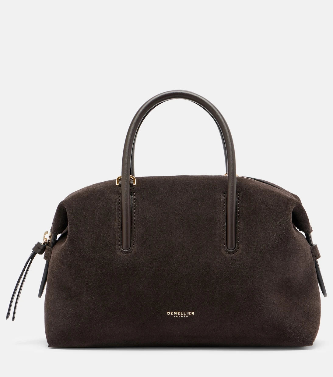 DeMellier - Stockholm Small suede top-handle bag