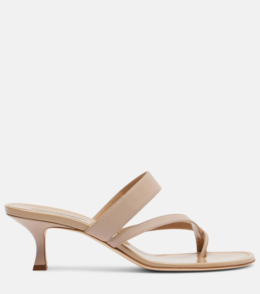 Manolo Blahnik - Susa 50 leather thong sandals