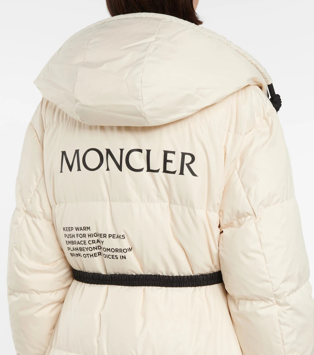 Moncler - Erysimum hooded down coat