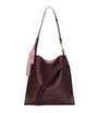 Givenchy Burgundy Medium Leather Day Hobo Bag