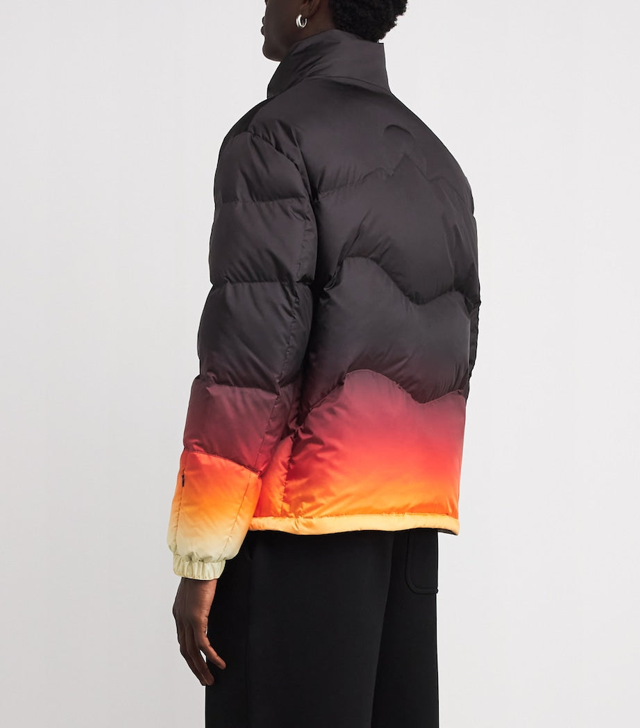 Casablanca Multi Quilted Gradient Puffer Jacket