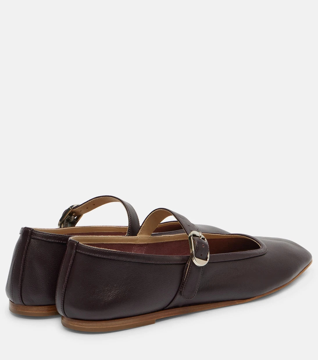 Le Monde Béryl - Leather Mary Jane ballet flats