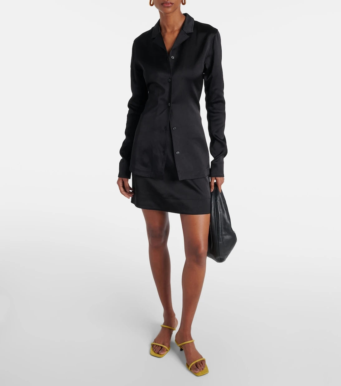 Toteme - Satin miniskirt