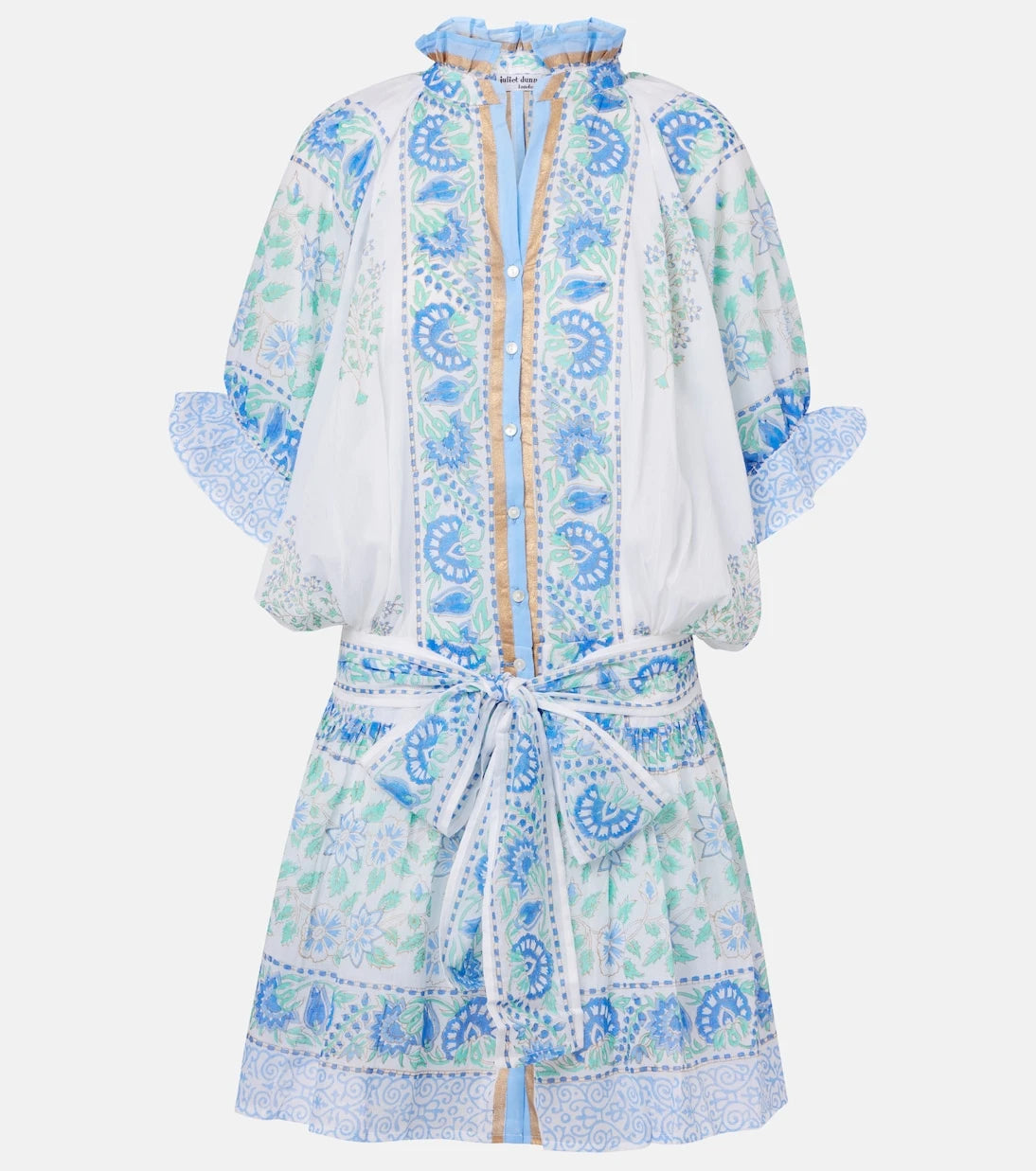 Juliet Dunn - Paisley cotton minidress