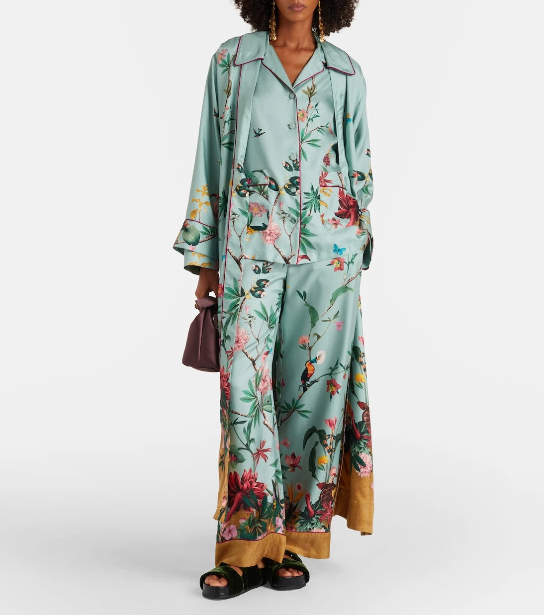La DoubleJ - Printed silk shirt