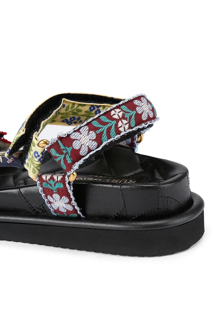 Kurt Geiger London kadın düz taban sandalet Orson Sandal