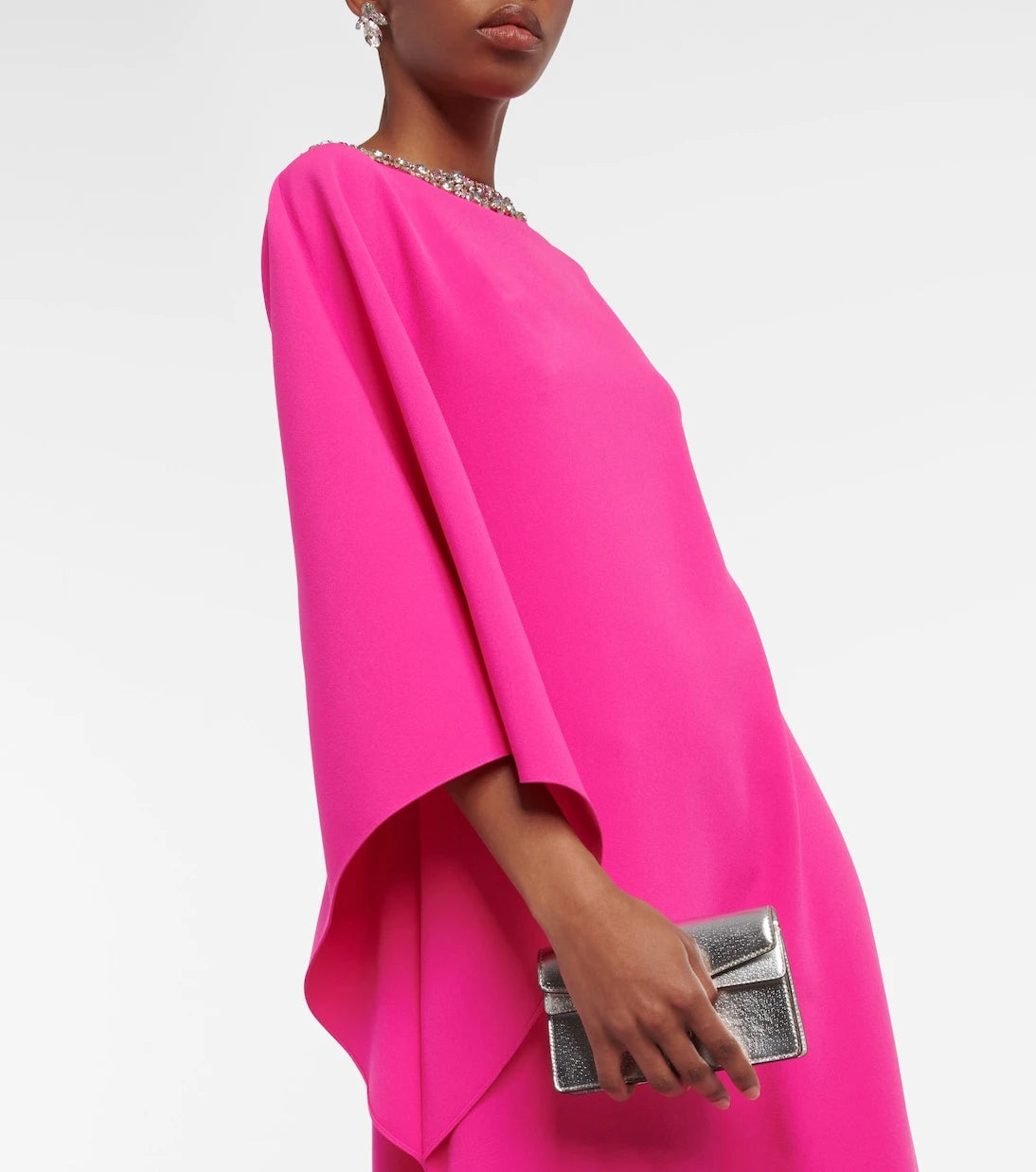 Safiyaa - Arama embellished crêpe gown