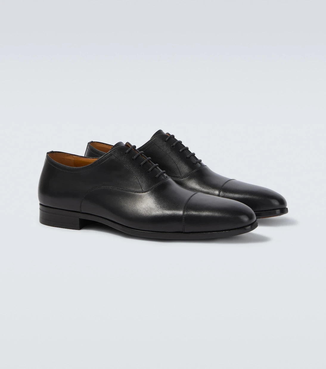 Magnanni - حذاء أكسفورد ماركونا جلدي