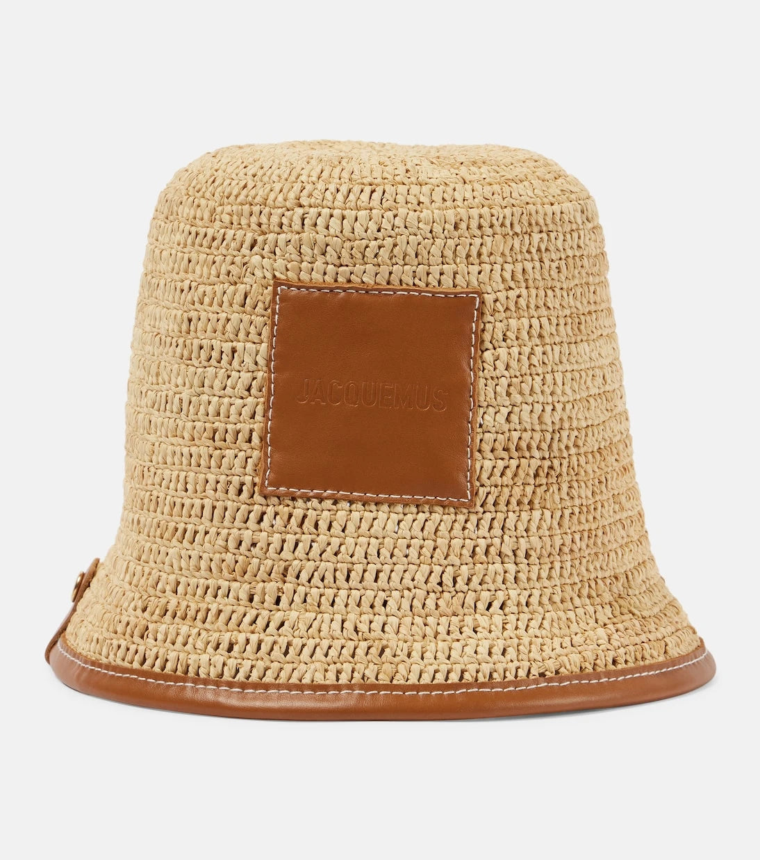 Jacquemus - Le Bob Soli raffia bucket hat