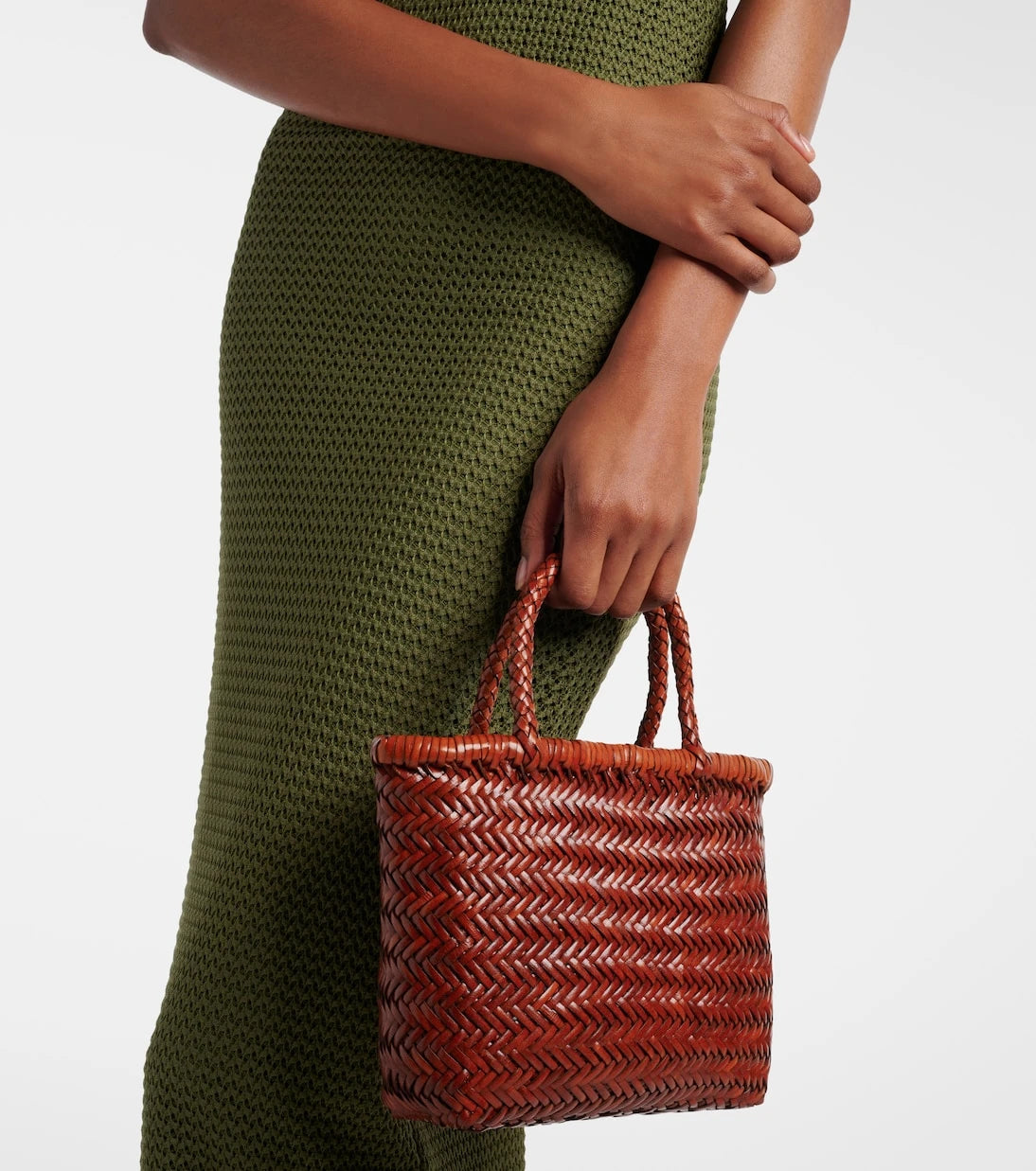 Rixo - x Dragon Diffusion Lysia Mini top-handle bag