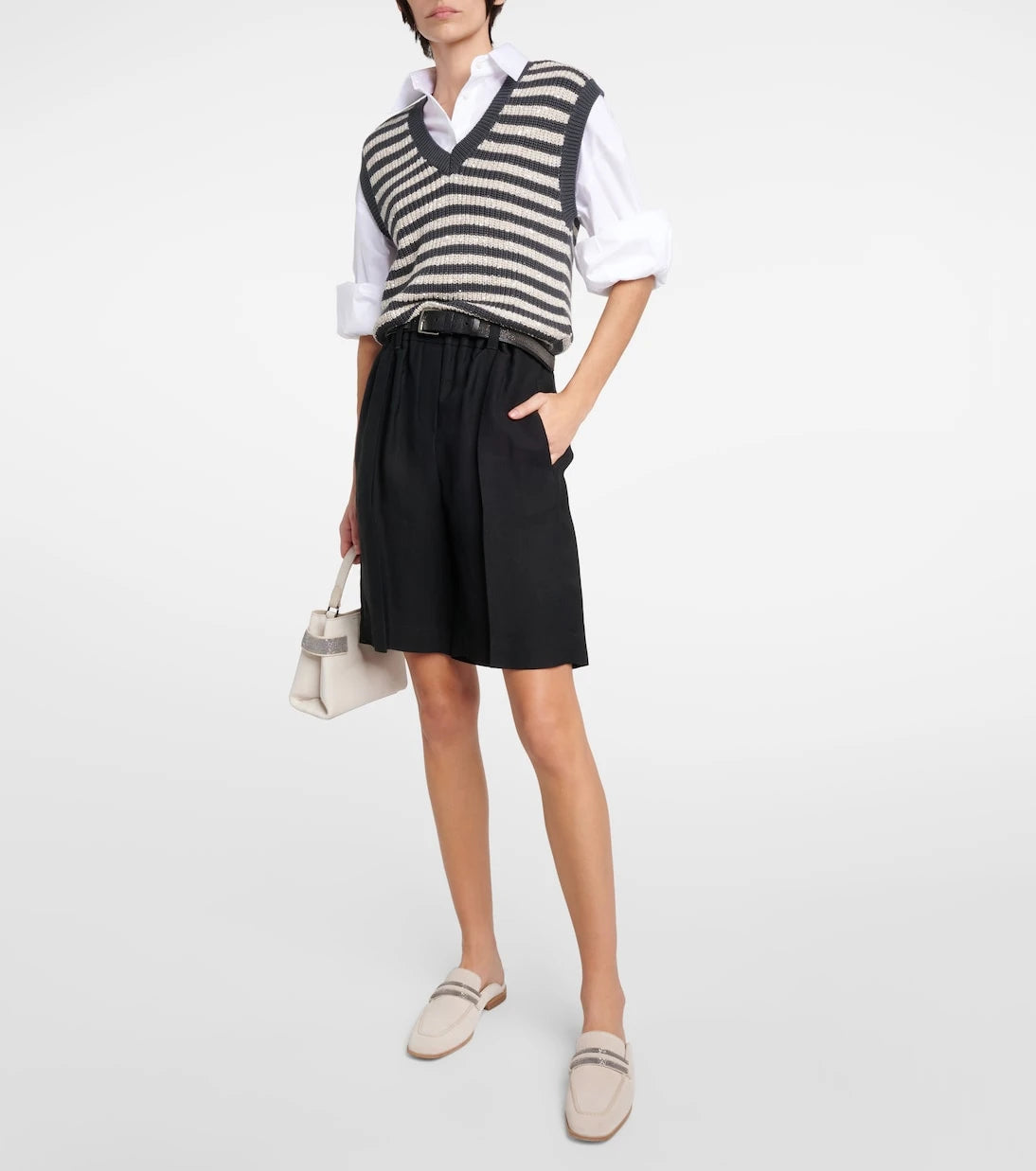 Brunello Cucinelli - Twill shorts