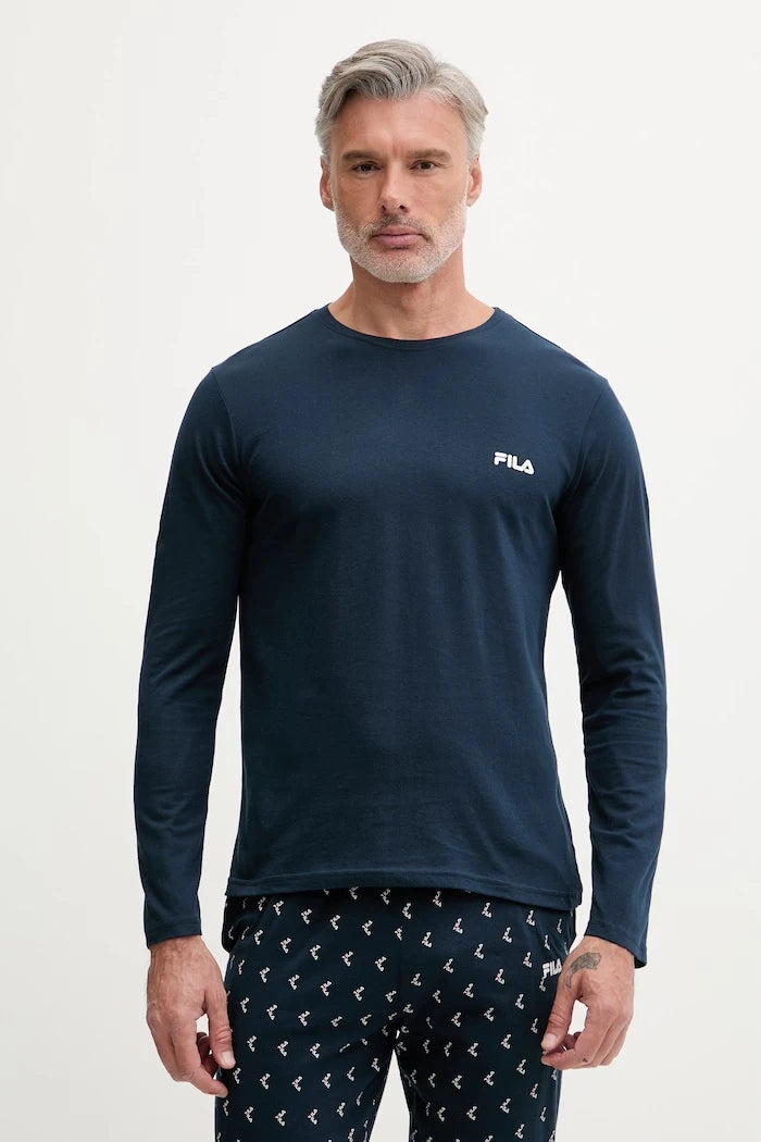 Fila Erkek Pamuklu İki Parçalı Pijama