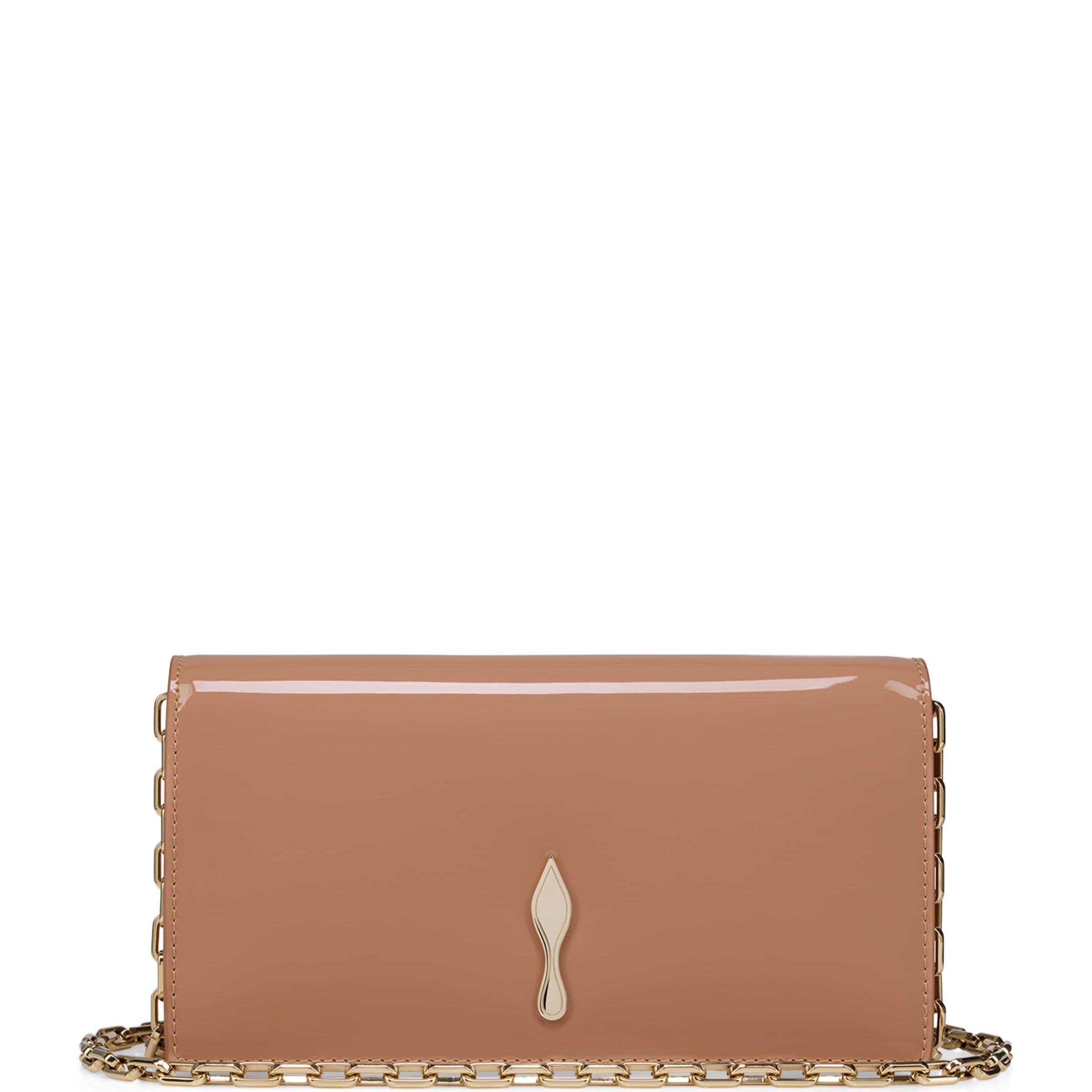 Bettina Patent Leather Clutch Bag