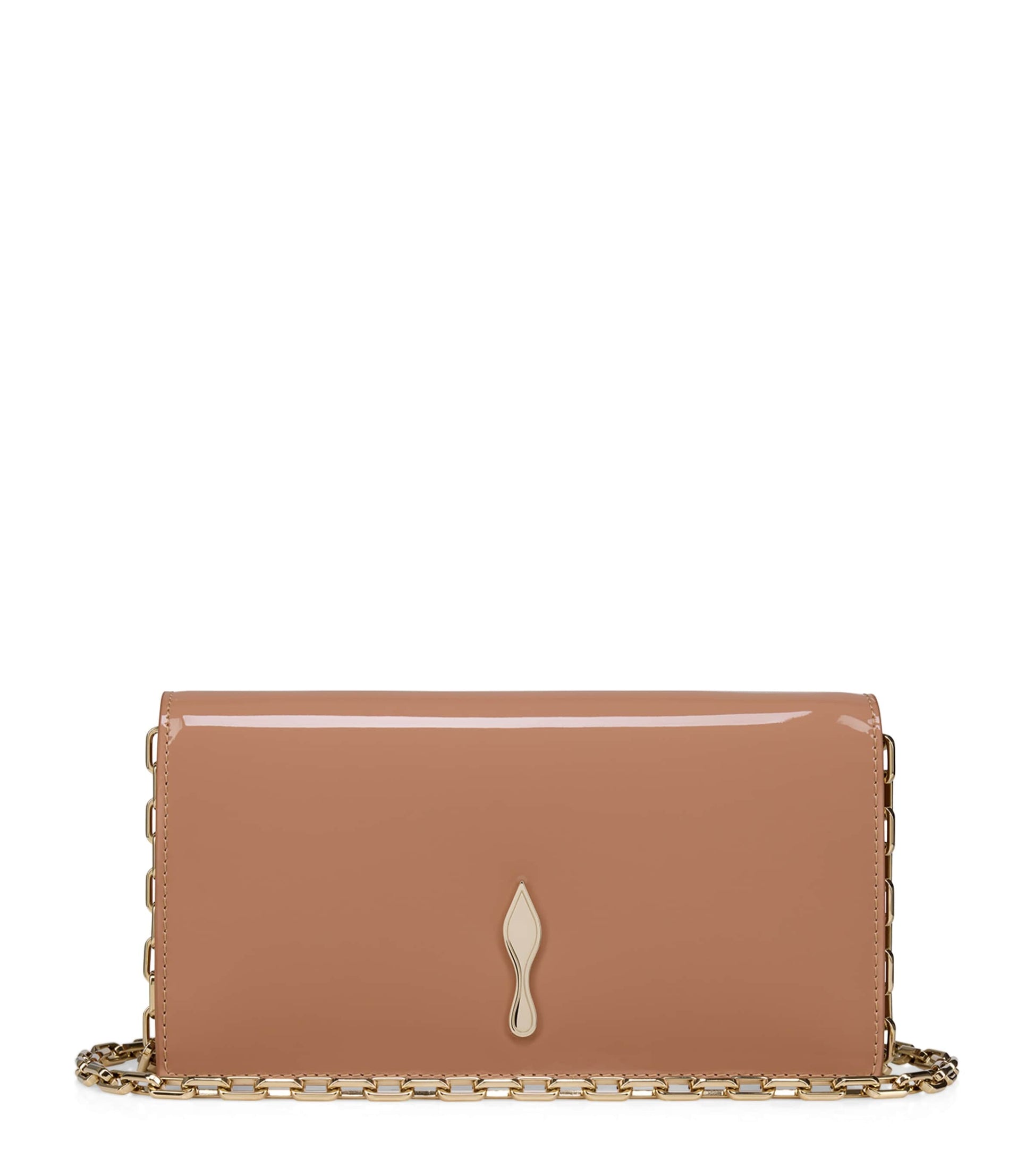 Bettina Patent Leather Clutch Bag