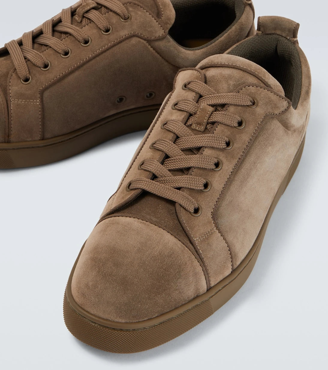 Christian Louboutin - Louis Junior suede sneakers