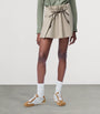 LOEWE Beige Tie-Detail Mini Skirt