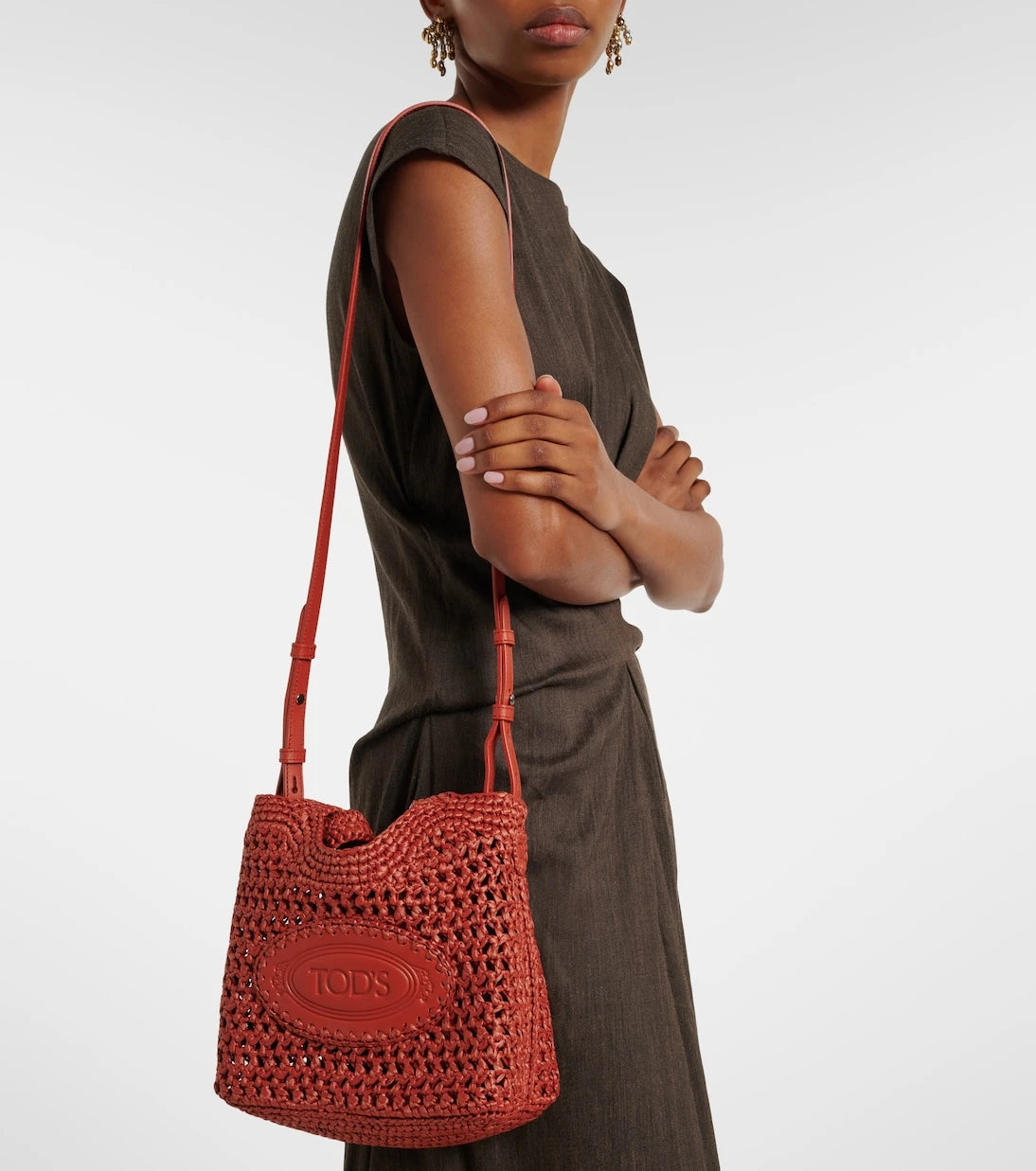 Tod's - EBL Small woven tote bag