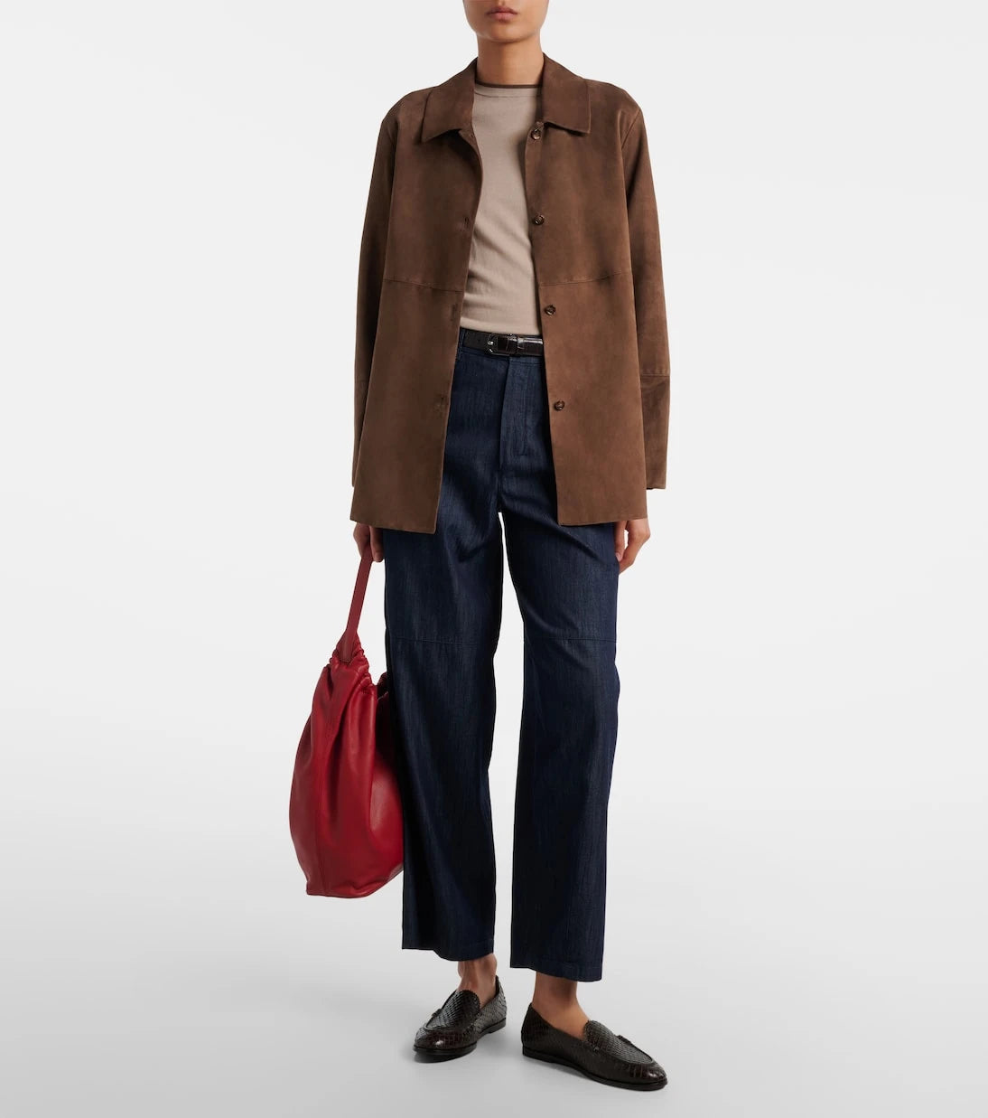 'S Max Mara - Mid-rise barrel-leg jeans