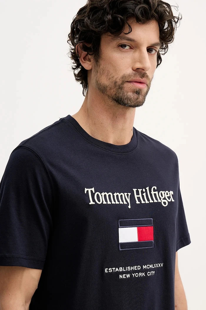 Pamuklu Tişört Tommy Hilfiger