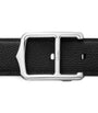 Cartier Black Leather Reversible C Belt