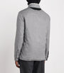 Colombo Grey Silk-Cashmere Hybrid Jacket