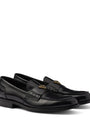 Brushed Leather Loafers
