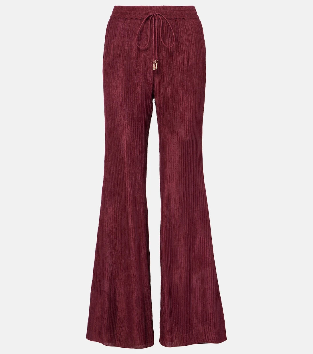 Gabriela Hearst - Claude silk flared pants