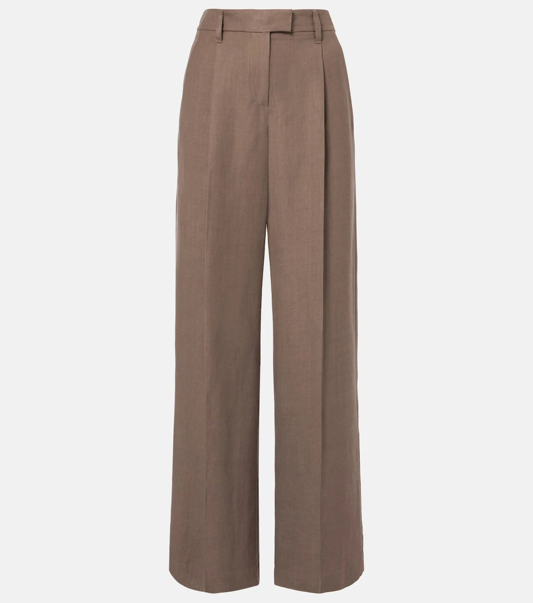 Brunello Cucinelli - High-rise wide-leg pants