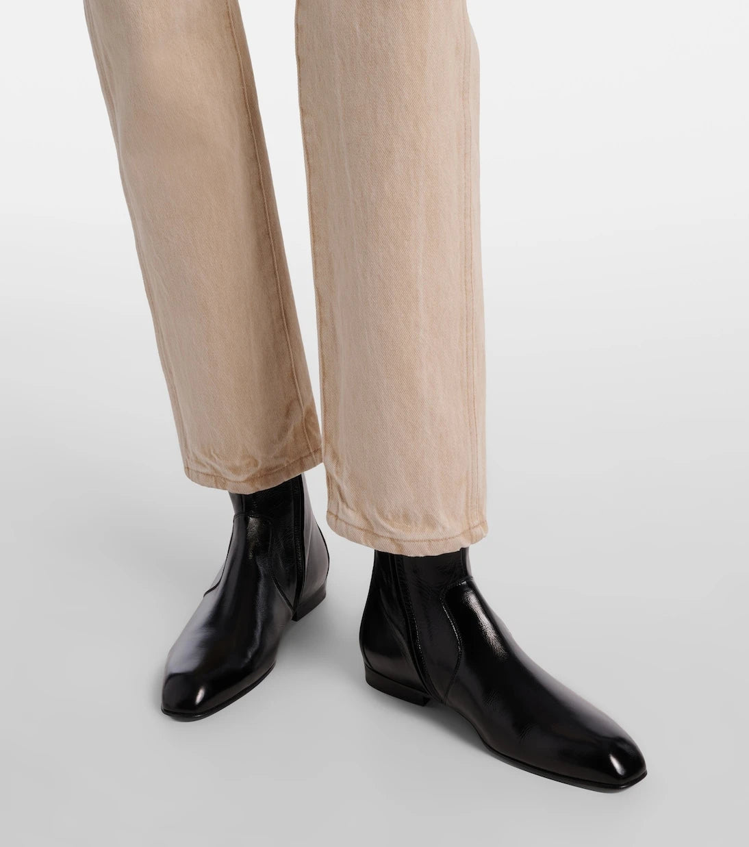 Khaite - Finley cropped straight jeans